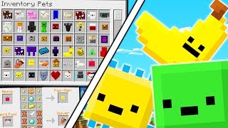 INVENTORY PETS MINECRAFT MODDED BATTLEDOME - MINECRAFT MOD CHALLENGE | JeromeASF