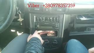 Mercedes Benz sound 30 radio code decoding Разблокировка автомагнитолы Мерседес. Ввод кода клиентом