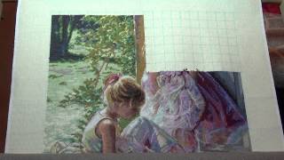 Вышивка крестом: Ballerina Dreams Dimensions отчет #7