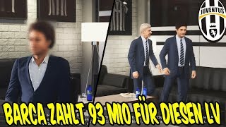 Barca zahlt uns 93.000.000€ für diesen Verteidiger! ⚽ Fifa 18 19 Karrieremodus Juventus Turin 9