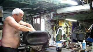 ATV Kitfox Bead Setting With Ether at Dave's Farm Ilderton Redneck style hillbilly explosion