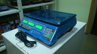 Весы торговые электронные romitech necs-30