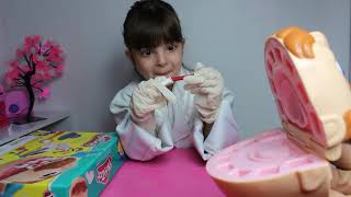 PLAY DOH BRINCANDO DE DENTISTA - JUCA SEM DENTE VAI AO DENTISTA