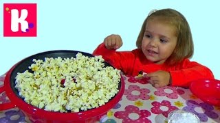 Готовим попкорн на аппарате popcorn maker