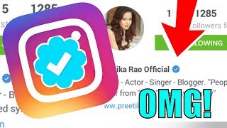 How to get The blue tick by your Instagram Name l (2018)