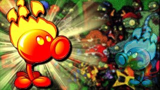Plants vs Zombies 2 Gameplay Very Hard Zombies vs Fire Peashooter Max Level in PVZ 2