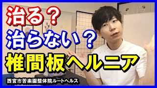 【西宮 椎間板ヘルニア】治るヘルニアと治らないヘルニアの違い