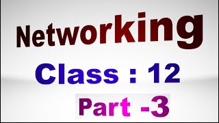Networking for Class 12|Computer Science Class 12 Networking | IP for Class 12 |Networking Class 12
