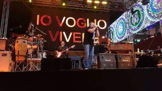 Nomadi Io Voglio Vivere Live Ponza 2017 Yuri Cilloni