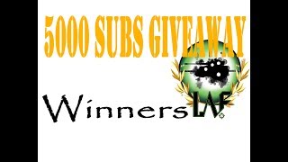 5000 subs giveaway | … and the winners are | WoT Blitz & WoT Console