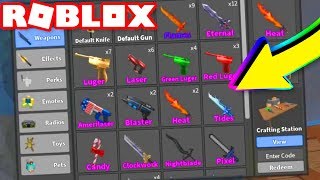 COLLECTING EVERY GODLY KNIFE IN MM2!! (Roblox Murder Mystery)