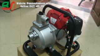 [ Máy Bơm Nước ] Máy Bơm Nước Chạy Xăng Sử Dụng Động Cơ Cắt Cỏ Mini