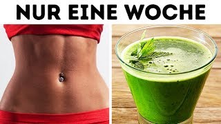 Dieses Getränk wird Ihnen helfen, Bauch, Arm und Bein Fett in 1 Woche zu verlieren