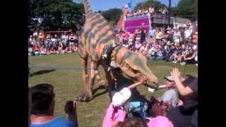 Dinosaurs at Blackgang Chine on the Isle of Wight