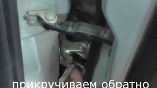 если провисла дверь авто