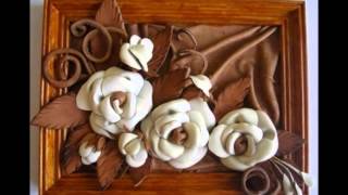 Декор дома - картины из кожи. Потрясающие картины из кожи на стену