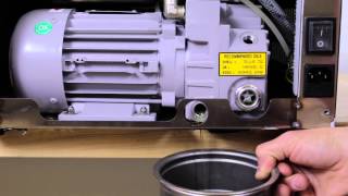 Changing the Oil on a Minipack Vacuum Sealer