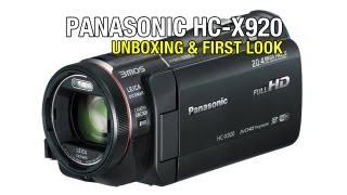 Panasonic HC-X920 Unboxing & First Look