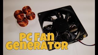 Free Energy PC Fan Generator using magnet | New idea to Generator Energy