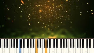 Dance of Fireflies - Piano Tiles 2 [Piano Tutorial] (Synthesia)