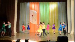 Танец - Летка енка. Акварель