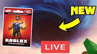 Roblox Livestreaming - robux giveaway live now