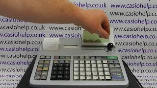 Factory Reset Casio SE-S3000 Electronic Cash Register