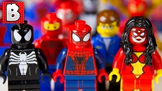 Every Lego Spider-Man Minifigure Ever !!! + All 3 San Diego Comic-Con Exclusives | Collection Review