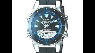 Casio MRP-700-1AVEF видео обзор и настройка