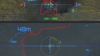 Супер прицелы MeltyMap для World of Tanks (синий)