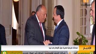 مباحثات قبرصية مصرية حول الأوضاع في ليبيا
