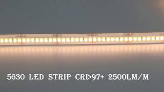 5630 LED stip CRI 97+ 5630 SMD Flexible LED Strip Lights IP68 -https://www.HULKLED.com