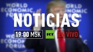 Discurso de Donald Trump en el Foro Económico Mundial de Davos ? NOTICIERO 26/01/2018