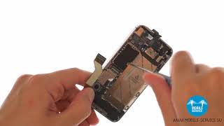 Замена Шлейфа аудио iPhone 4S. Инструкция по замене Шлейфа аудио iPhone 4S.