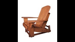 Adirondack Chair Glider