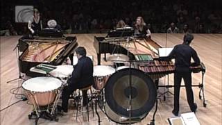 Bela Bartok - Sonata for Two Pianos and Percussion | third movement | Zoltan Kocsis - Ingrid Fliter