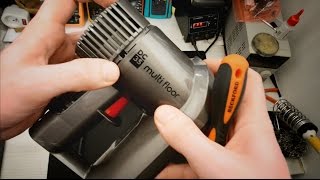 Dyson DC35 motor disassembly - back cover remove