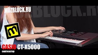 Casio CT-X5000 - обзор синтезатора - звучат Harry Potter и Intouchables OST