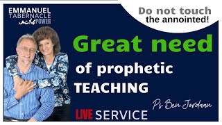 Emmanuel Tabernacle Power: Great need of prophetic teaching - Sun M 10 Nov 19