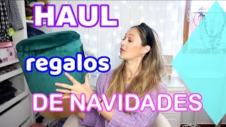 MIS REGALOS DE NAVIDAD - HAUL - SARA SÁNCHEZ H - 2020