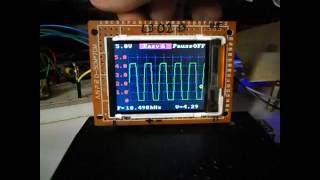 Осциллограф на Arduino экран от Siemens S65 LS020 или L2F50.