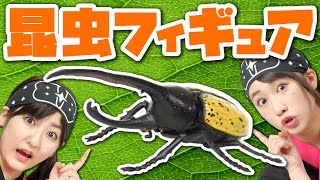 【クレーンゲーム】超リアルな昆虫フィギュアをゲット。組み立ててみた！