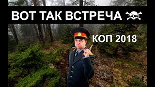 Коп в лесу, встреча с камрадами 2018