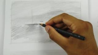 Dessiner de la brume au crayon