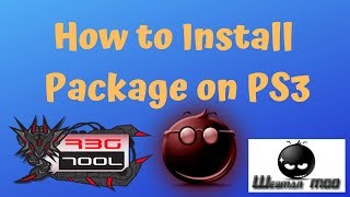Install Package on PS3 - Rebug Toolbox, multiMan, webMAN