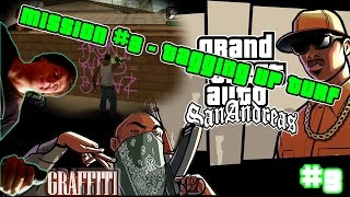 Прохождение GTA San Andreas: миссия №3 - Граффити Грув || Tagging up turf
