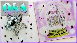 МОИ ЛЮБИМЫЕ БЛОКНОТЫ, РАСКРАСКИ, КАК ВСЕ УСПЕВАТЬ | РОЖДЕСТВЕНСКИЕ ЧУДЕСА | РАСКРАСКА | YulyaBullet