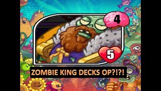 ZOMBIE KING IS AMAZING!|He is back!!| Pvz Heroes