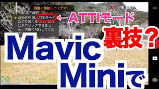 Mavic Mini ATTIモード 裏技？