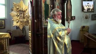 Почаевская икона Божией Матери. Проповедь протоиерея Георгия 2014.08.05, Берлин